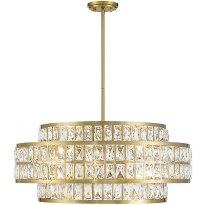 Savoy House Renzo 6 - Light Pendant in  Warm Brass