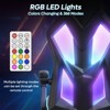 Bestier  Breathable Fabric Gaming Chair with RGB LED Lighting and Adjustable Armrests - 4 of 4