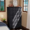 Vintage 6 Drawers Dresser, 48" Tall Wood Rustic Chset of Drawers for Bedroom, Living Room,Hallway - 2 of 4