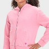 Girls' Hearts French Terry Zip-Up Hoodie - Cat & Jack™ - 2 of 4