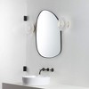 TEHOME Bertlinde Novelty/Specialty Irregular Shaped Metal Framed Wall Mount Bathroom Vanity Mirror - 3 of 4