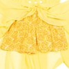 Disney Princess Moana Frozen Rapunzel Jasmine Belle Girls Romper With Skirt Overlay Little Kid to Big - 4 of 4