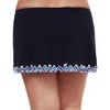 Women's Plus Size Side Slit Cinch Swim Skirt - Profile By Gottex - image 2 of 3