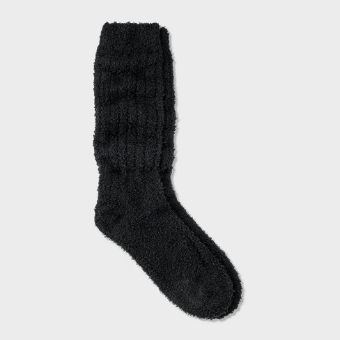 Women s Cozy Slouch Crew Socks Auden Black 4 10