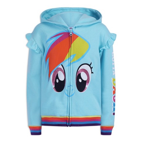 My little pony zip up hoodie clearance