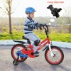 Prorider 14'' /16''/18" Kid's Bike with Removable Training Wheels & Basket for 3-5 Years Old Blue/White/Skyblue/Red - 3 of 4