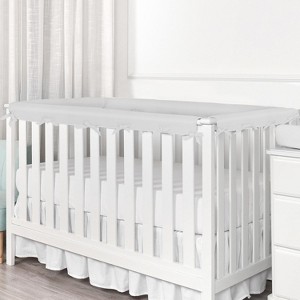 LISM 4PCS Crib Rail Covers Set Rail Guard Anti-Collision Corner Cover - 1 of 4