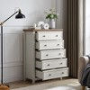 Bella Depot Farmhouse Dresser Chest of 5 Drawers - 2 of 4