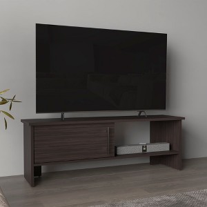 47.4" FSC Certified Engineered Wood TV Stand with 1 Door and 1 Shelf in Modern Design for Living Room and Bedroom - 1 of 4