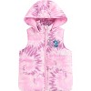 Disney Lilo & Stitch Girls 3 Piece Long Sleeve Shirt, Hooded Vest, and Pants Set for Big Kids - 2 of 4