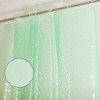 Unique Bargains Waterproof Shower Curtain Liner 78.74"L x 70.87"W Green 1 Set - 4 of 4