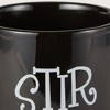 Design Imports Black Stir It Up Ceramic Utensil Holder - 4 of 4