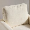 VINGLI 360° Swivel Mid-Century Modern Accent Armchair with Double-Layer Seat Cushions, Upholstered Comfy Single Square Sofa for Living Room - 2 of 4