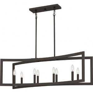 Quoizel Lighting Beaufain 8 - Light Pendant in  Old Bronze - 1 of 4