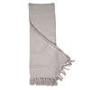 Hand Woven Gray Cotton Throw Blanket - Foreside Home & Garden - 3 of 4