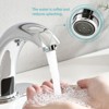 PROOX Battery Powered Touchless Single Hole Bathroom Faucet with Deck Plate in Polished Chrome - 4 of 4