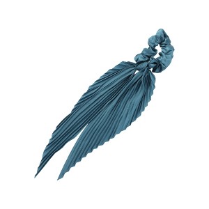 Unique Bargains Fashion Satin Hair Scarf Scrunchies 1 Pc - 1 of 4