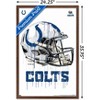 Trends International NFL Indianapolis Colts - Drip Helmet 20 Framed Wall Poster Prints - 3 of 4