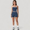 Anna-Kaci Active Women's High Waist Athletic Shorts with Stretch Fabric and Contour Fit Waistband - 2 of 4