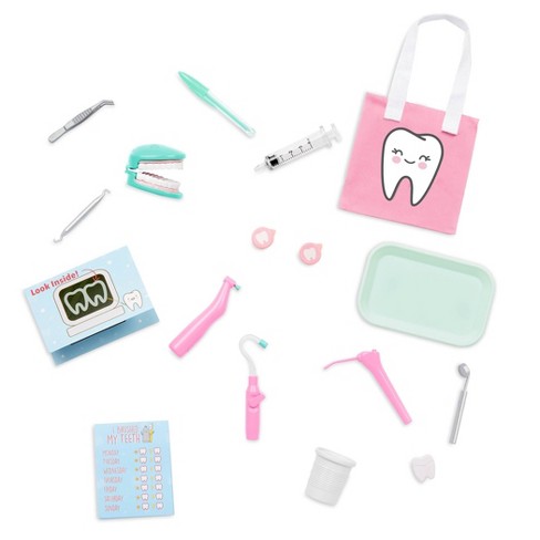 Our Generation Absotoothly Awesome Dentist Accessory Set for 18" Dolls - image 1 of 4