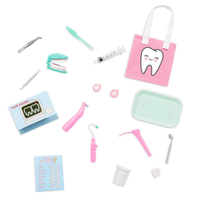 Our Generation Absotoothly Awesome Dentist Accessory Set for 18&#34; Dolls, 1 of 7