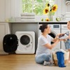 Costway 800W Electric 1.5 cu.ft Compact Drying Machine with Stainless Steel Tub 5 Modes - 2 of 4