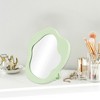 Unique Bargains Irregular Shape Desktop Cosmetic Mirror 1 Pc - image 3 of 3