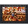 Briarwood Lane Autumn Scarecrow Harvest Doormat Puppy Pumpkins Ap - image 2 of 4