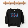 The Juniper Shop Varsity USA Red Stars Toddler Sweatshirt - 2 of 4