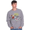 Dennis The Menace Winter Sleigh Ride Sweatshirt for Men or Women Brisco Brands - 4 of 4
