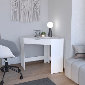 XIYUYEU Home Office Desk Modern Corner Writing Desk with Storage Drawer for Office and Study - 1 of 4
