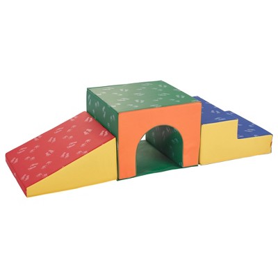 ecr4kids softzone climb and crawl foam play set