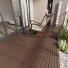 2FT Patio Deck Tiles, DIY Module Interlocking Decking Tiles Floor Tile 24pcs - 4 of 4