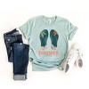 Simply Sage Market Women's Boho Summer Time Flip Flops Short Sleeve Graphic Tee - 3 of 4