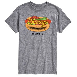 Men's - Instant Message - Chicago Dog Short Sleeve Graphic T-Shirt - 1 of 4