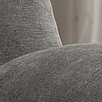 linen fabric - gray