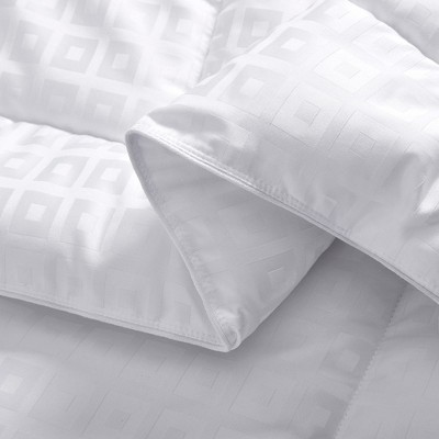Full White Microfiber All Season Duvet Comforter