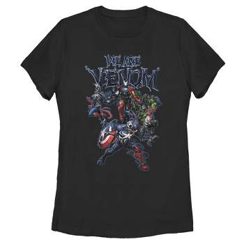 Women's Marvel We Are Venom Character Menagerie T-Shirt