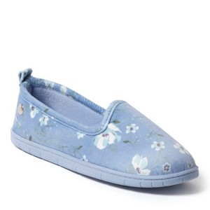 Dearfoams Women's Rachel Velour Closed Back House Slipper - 1 of 4
