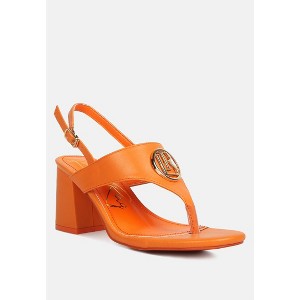 Monde Block Heel Thong Women Sandals - 1 of 4