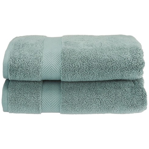 Plazatex Luxurious All Season Towel Set Durable and Breathable Material 6  Piece Navy