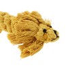 Unique Bargains Lion Shape Dog Chew Rope Yellow 1 Pc - 3 of 4