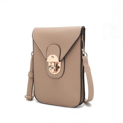 MKF Collection Havana Smartphone Crossbody Bag Vegan Leather Phone Holder Accessory by Mia K