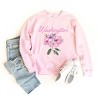 Simply Sage Market Women's Graphic Sweatshirt Washington Flower Colorful - 3 of 4