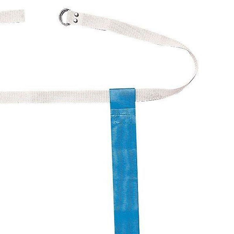 Martin Sports Flag Football Belts, Blue, Pack of 12, 3 of 4