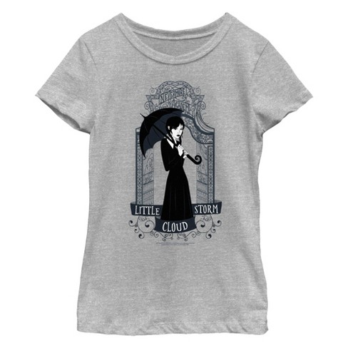 Girl's Wednesday Little Storm Cloud T-Shirt - image 1 of 4