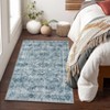 Vintage Boho Area Rug , Non-Slip, Washable, Soft, Short Pile, Non-Shedding Floor Carpet for Living Room,Bedroom Office - 4 of 4