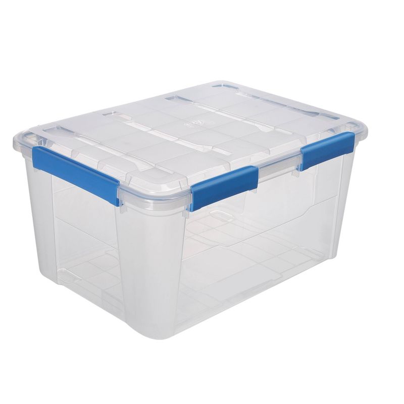 Ezy Storage 79.3qt IP67 Waterproof Storage Box, 1 of 6