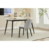 Swivel Bar Stools Set, Upholstered Barstools with Sturdy Metal Base, for Kitchen, Dining Room, Home Bar - 4 of 4