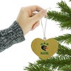 Alabama at Birmingham Blazers Logo Heart Love Wood Christmas Tree Holiday Ornament - 3 of 3
